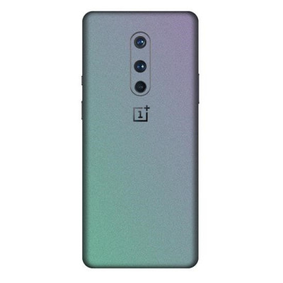 Set Folii Skin Acoperire 360 Compatibile cu OnePlus 8 (Set 2) - ApcGsm Wraps Cameleon Lavander Blue foto