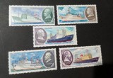 Serie completă timbre URSS (СССР) 1980 &ndash; Spărgătoare de gheață și nave de cercetare polară, 5 timbre -A40