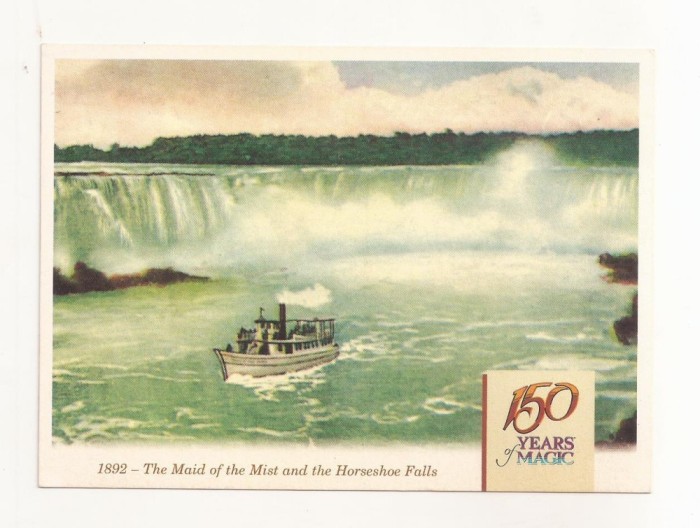 FA80 -Carte Postala- CANADA - The Maid of the Mist and the Horseshoe Falls, necirculata