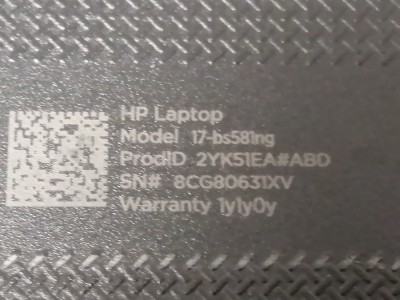 Capac botomcase HP 17-bs --- A167-1 foto
