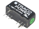 Convertor DC/DC 3W 18-75V la 12V 250mA SIP8