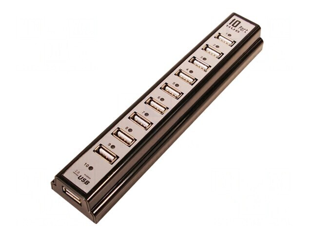 &quot;Hub USB 2.0 cu 10 Porturi 480Mbps&quot;