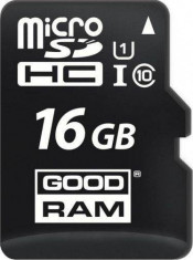 Card de Memorie Goodram Micro SDHC 16GB Class 10 UHS-I foto