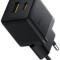 Incarcator retea Baseus Palm P1011160A113-00 Quick Charge 30W 1x USB Type-C 1x USB