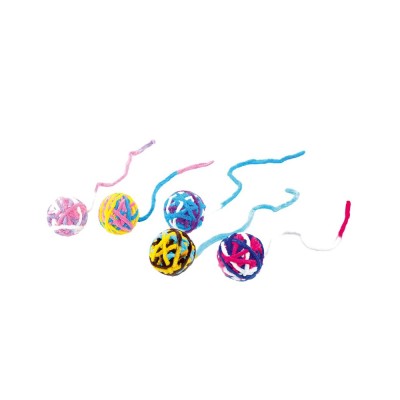 JUCARIE PENTRU PISICI GHEM DE PLUS CU CLOPOTEL 6CM foto