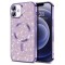Husa pentru iPhone 16 Plus - Techsuit Luxury Glitter MagSafe - Light Purple