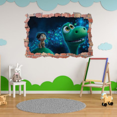 Sticker 3D perete, 60x90cm, The Good Dinosaur foto