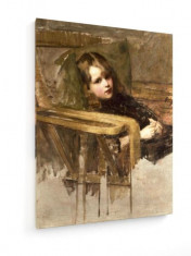 Tablou pe panza (canvas) - John William Waterhouse, The Easy Chair foto