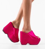 Cumpara ieftin Saboti dama Kayleig Fuchsia