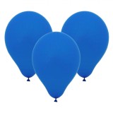 Set Baloane Petrecere, 10 Bucăți, Culoare Albastru, Dimensiune 23 cm, Material Latex, Oem