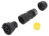 Conector Circular Tată 5-Pin cu Șurub X-Lok