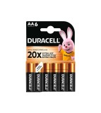 Set 6 baterii alcaline Duracell Basic Duralock LR6 AA