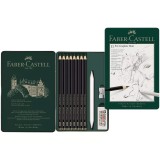 Cumpara ieftin Set 11 buc creion grafit mat pitt Faber-Castell