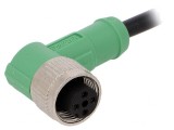 Cablu de Conectare M12 &icirc;n Unghi 3m 250VAC 4A PVC