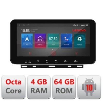 Navigatie Renault Clio 5 I-Clio5 4+64 ecran 10.33&amp;quot; Android Waze USB Navigatie Internet Youtube Radio CarStore Technology foto