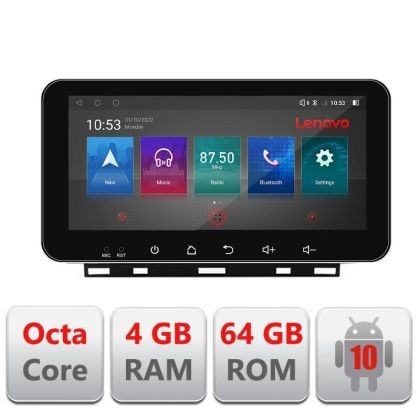 Navigatie Renault Clio 5 I-Clio5 4+64 ecran 10.33&quot; Android Waze USB Navigatie Internet Youtube Radio CarStore Technology