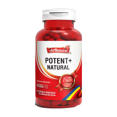 Potent + Natural 60 capsule Adnatura foto