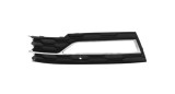Grila bara protectie, spoiler Skoda Octavia, 04.2020-, model: Style, montare fata, stanga, cu locas proiectoare; cu laminat cromate, RapidAuto