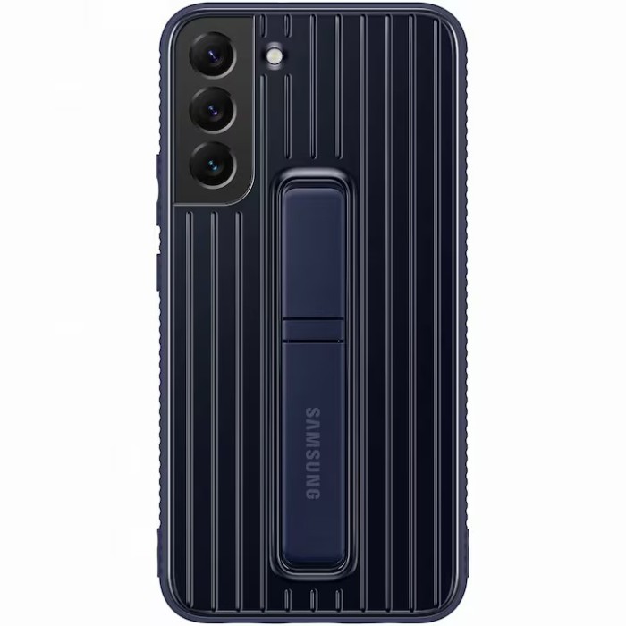 Husa de protectie Samsung Standing Cover pentru Galaxy S22, Navy