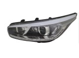 Far Kia Ceed (Eu), 06.2012-09.2012, partea Stanga, cu lumina pentru curbe; cu lumina timp de zi tip LED; tip bec H7+H7+H7+LED+PY21W; electric; cu mot, TYC