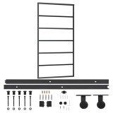 Cumpara ieftin Usa glisanta cu set feronerie, 102x205 cm, sticla ESG/aluminiu