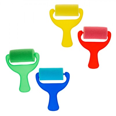 Set Role Pictat, Multicolor, 4 Bucăți, Spumă și Plastic foto