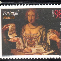 PORTUGALIA MADEIRA 1996, EUROPA CEPT, serie neuzata, MNH