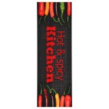 Cumpara ieftin Covoras de bucatarie lavabil, model Hot &amp; Spicy, 60 x 180 cm