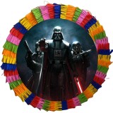 Pinata pentru petreceri, 35 cm, multicolora, model Darth Vader, cu umplutura de jucarii pentru 15 copii