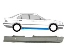 Prag metalic Bmw seria 3 (E36), 12.1990-03.2000, Combi, Sedan, partea Dreapta, protectie; Tabla 1mm, Aftermarket