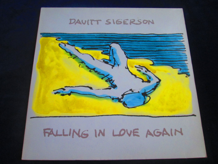 Davitt Sigerson - Falling In Love Again _ vinyl,LP _ ZE Records ( 1984, Europa)