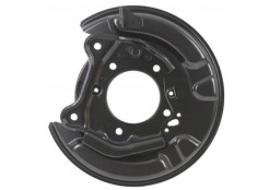 Protectie stropire disc frana spate TOYOTA LAND CRUISER (FJ120), 01.2003-10.2009, partea dreapta, metal, OE : 46503 60131; 4650360130; 4650360131,