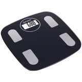 Cantar electronic pentru baie / corporal, inteligent, Kadda IF1032D, sticla securizata, LCD, 180 kg