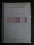 Agrobiologia T.D. Lasenco, Editura de Stat 1950, 559 pagini, Zootehnie