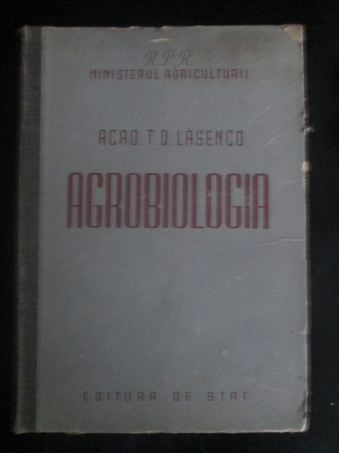 Agrobiologia-T. D. Lasenco