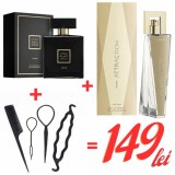 Set 2 parfumuri Avon, compus din Little Black Dress Attraction for Her + set 4 accesorii par , eleganta, rafinament E i stil feminin , oferta speciala