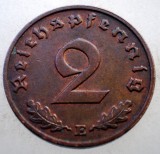 2.620 GERMANIA 2 REICHSPFENNIG 1938 E XF