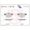 Placute frana Audi A3, A3 Cabriolet, A3 Sedan, A3 Sportback, Q2, Q3, Q3 Sportback, TT, TT Roadster; Cupra Ateca; Seat Ateca, Leon, Tarraco; Skoda Kod