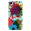 Husa silicon pentru Apple Iphone 4 / 4S, Holi Splash