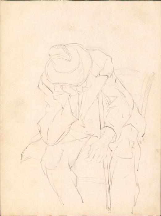 A1604 Schiță de Dimitrie &bdquo;Puiu&rdquo; Eitel, nesemnată