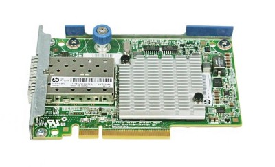 Placa de retea Dual port HP 530FLR SFP+ 10Gbps 647579-001 649869-001 foto