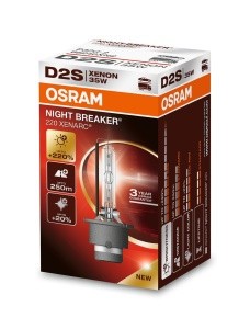 Bec Xenon Osram Night Breaker 220% 4500K D2S foto
