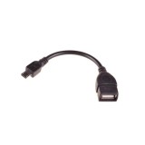 Adaptor OTG microUSB - USB-A OEM, Negru, Universal