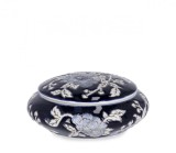 Cumpara ieftin Set 2 cutii decorative portelan Meng 18x8 cm