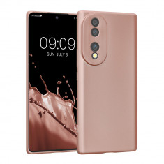 Husa kwmobile pentru Honor 70, Silicon, Roz, 59906.31