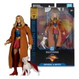 Supergirl DC Theatrical Deluxe Edition Figurina articulata Supergirl &amp; Krypto18 cm