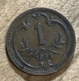 MNDSTR AUT4 Austro-Ungaria 1 heller 1895