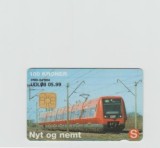 bnk card Cartele telefonice - Danemarca - Danmont - DSB S-Train - Tel:DD164-a2