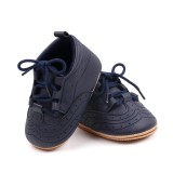 Pantofiori bleumarine pentru baietei - Peter (Marime Disponibila: 6-9 luni