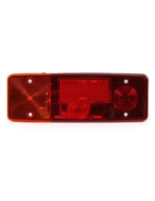 Lampa Multifunctionala Spate Stanga Bec 07 We551L 12V-24V 5 Functii Was foto